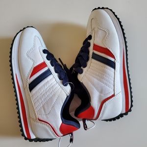 New Red white and blue sneakers